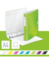 LZ42400054,Caiet mecanic a4 4 inele 30mm/52mm verde softclick leitz