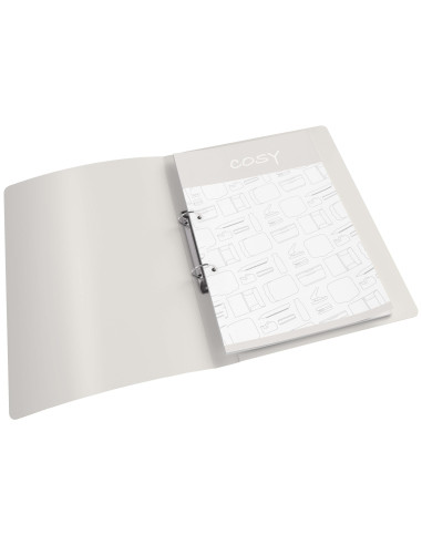 LZ42380019,Caiet mecanic a4 2 inele 25mm/32mm cop flex galben chihlimbar cosy leitz LZ42380019,Caiet mecanic a4 2 inele 25mm/32mm cop flex galben chihlimbar cosy leitz