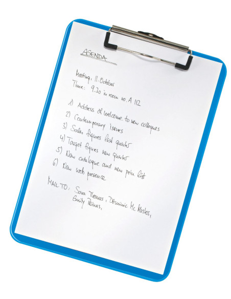 LZ39710036,Clipboard simplu albastru metalizat wow leitz