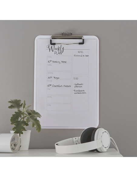 LZ39710001,Clipboard simplu alb wow leitz