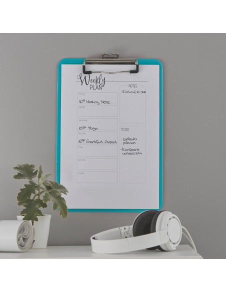 LZ39710051,Clipboard simplu turcoaz wow leitz