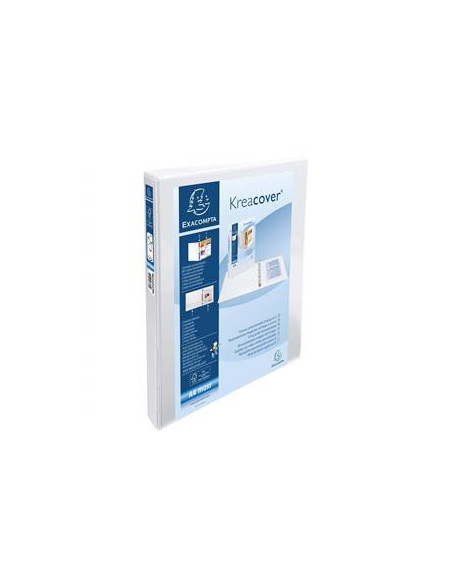 EX51941E,Caiet mecanic a4+ 4 inele 34 mm 2 buzunare kreacover exacompta