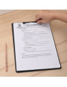 DLEF75422,Clipboard simplu foam negru deli