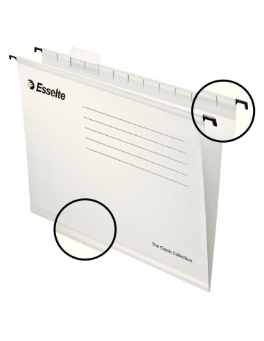 ES90319,Dosar suspendabil alb standard pendaflex esselte