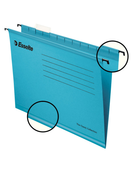 ES90311,Dosar suspendabil albastru standard pendaflex esselte