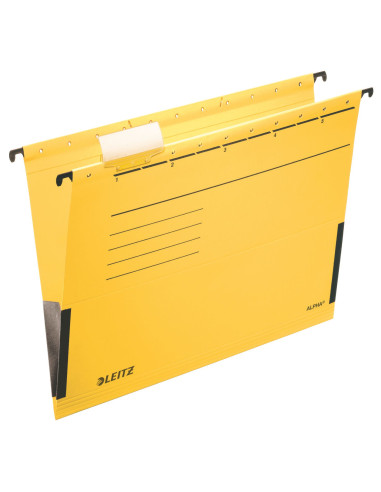 LZ19860115,Dosar suspendabil cu burduf galben alpha leitz