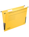 LZ19860115,Dosar suspendabil cu burduf galben alpha leitz