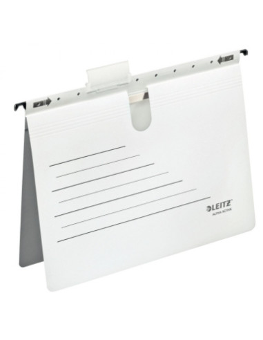 LZ19243001,Dosar suspendabil cu sina alb alpha active leitz