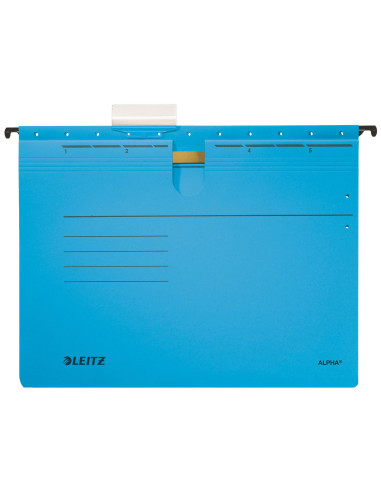 LZ19840135,Dosar suspendabil cu sina albastru alpha leitz