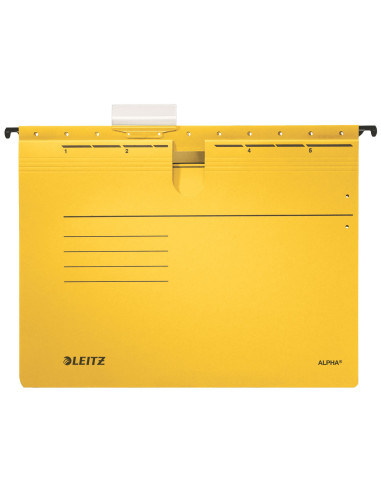 LZ19840115,Dosar suspendabil cu sina galben alpha leitz