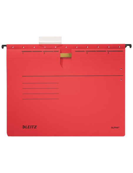 LZ19840125,Dosar suspendabil cu sina rosu alpha leitz