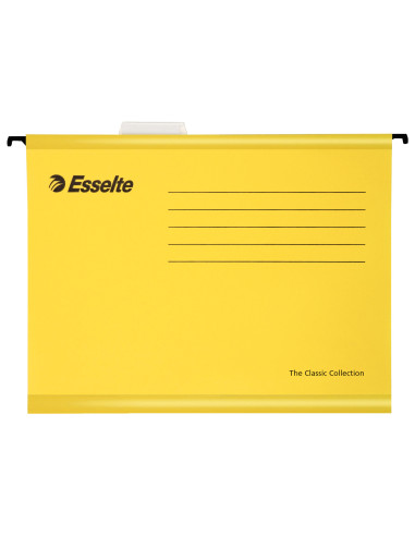 ES90314,Dosar suspendabil galben standard pendaflex esselte