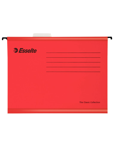 ES90316,Dosar suspendabil rosu standard pendaflex esselte