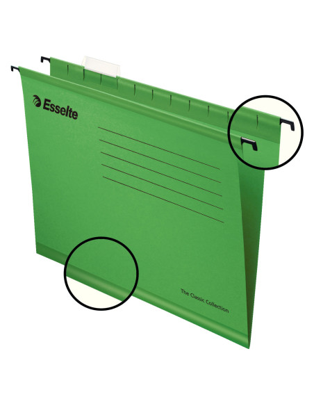 ES90318,Dosar suspendabil verde standard pendaflex esselte