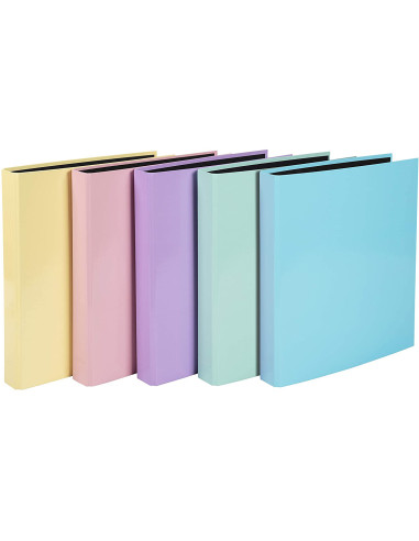 EX54567E,Caiet mecanic a4 2 inele 25mm pp aquarel coral exacompta