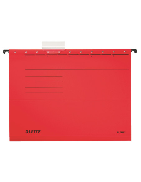 LZ19850125,Dosar suspendabil rosu alpha standard leitz