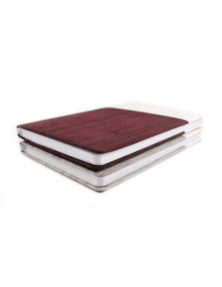 Agenda Arhi Design A5 Nedatata, 224 File, Imitatie Lemn Maro