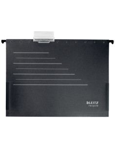 LZ19220095,Dosar suspendabil cu burduf negru alpha recycle leitz