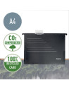 LZ19220095,Dosar suspendabil cu burduf negru alpha recycle leitz