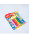 DLED75011,Plastilina 6 culori 60g + forma modelaj deli