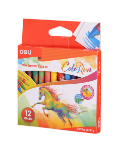 DLEC20800,Creioane cerate 12 culori deli 2