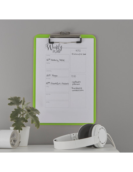 LZ39710054,Clipboard simplu verde wow leitz