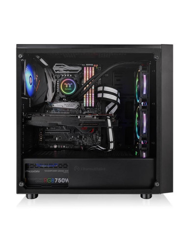 CA-1L5-00M1WN-01,Carcasa Thermaltake Versa J22 Tempered Glass RGB