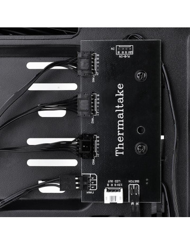 CA-1L5-00M1WN-01,Carcasa Thermaltake Versa J22 Tempered Glass RGB
