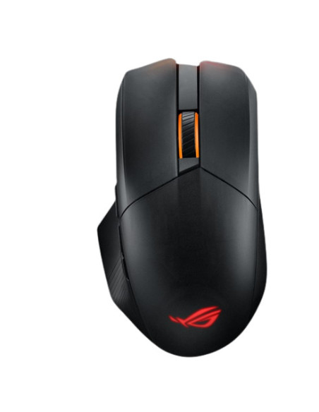 90MP02N1-BMUA00,Mouse gaming wireless bluetooth si cu fir ASUS ROG Chakram X Origin Wireless AimPoint negru