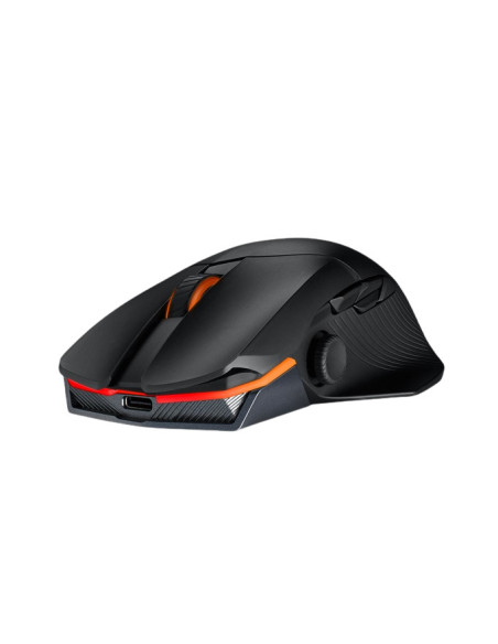 90MP02N1-BMUA00,Mouse gaming wireless bluetooth si cu fir ASUS ROG Chakram X Origin Wireless AimPoint negru