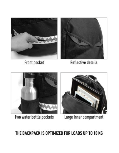 ZP-421708,Rucsac ZIPIT Razor - Black