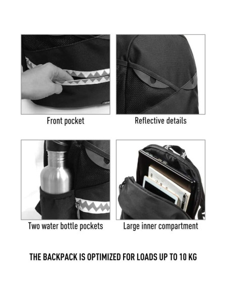 ZP-421708,Rucsac ZIPIT Razor - Black