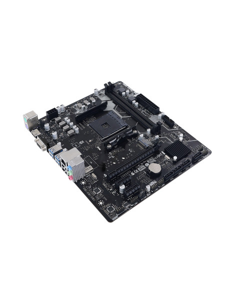 A520MH 3.0,Placa de baza Biostar A520MH 3.0 AM4, 2x DDR4 4400MHz, 1x PCIe 3.0 x16, 2x PCIe 3.0 x1, 1x M.2, 4x SATA III 6 Gbps, 1
