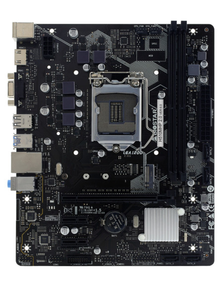 H510MHP 2.0,Placa de baza Biostar H510MHP 2.0 LGA1200, 2x DDR4 3200MHz, 1x PCIe 4.0 x16, 2x PCIe 3.0 x1, 1x M.2, 4x SATA III 6Gb