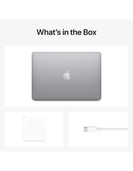 MGN63LL/A,MacBook Air 13.3" Retina/ Apple M1 (CPU 8-core, GPU 7-core, Neural Engine 16-core)/8GB/256GB, Space Grey