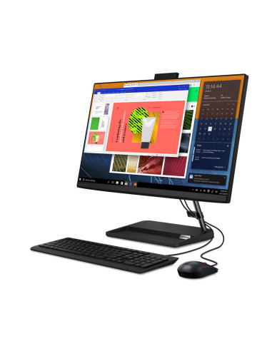F0G100RBRI,All-in-One Lenovo IdeaCentre AIO 3 24ALC6 23.8" FHD (1920x1080) IPS 250nits Anti-glare, AMD Ryzen 7 7730U, Negru