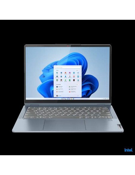 82R700G4RM,Laptop Lenovo IdeaPad Flex 5 14IAU7, 14" WUXGA, IPS 300nits Glossy, Glass, Touch, Intel Core i5, Stone Blue