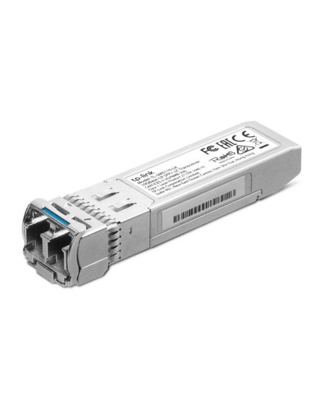 TL-SM5110-LR,TP-Link Single-mode SFP+ LC Transceiver, Standards and Protocols: IEEE 802.3ae, TCP/IP, 10 Gbps, Max. Cable Length:
