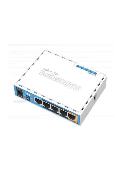 RB951UI-2ND,WIRELESS ACCESS POINT MIKROTIK RB951UI-2ND, hAP, 5xLAN Fast Ethernet,PASSIVE POE