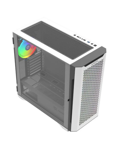 AQRYS_AQUILLAW,Carcasa AQIRYS Aquilla aRGB, Fara Sursa