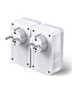TL-PA4010PKIT,TP-Link Kit POWERLINE, HomePlug AV, 500Mbps, Ultra Compact Size,PassThrough, Green Powerline, Plug and Play, 2 buc 2