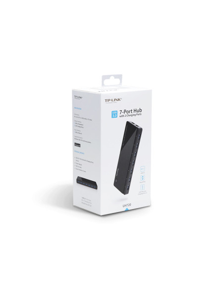 UH720,Hub USB TP-Link UH720, 7 porturi USB 3.0