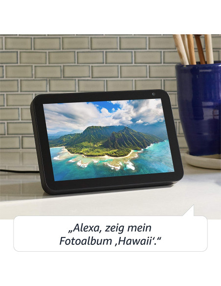 B07SNPKX5Y,Boxa inteligenta Amazon Echo Show 8 (1nd Gen), 8" Touch Screen, Camera 13 MP, Wi-Fi, Bluetooth