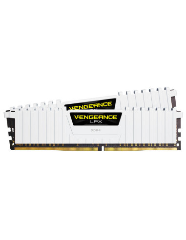 CMK16GX4M2B3200C16W,Kit Memorie Corsair Vengeance LPX White 16GB, DDR4-3200MHz, CL16, Dual Channel