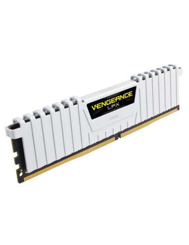 CMK16GX4M2B3200C16W,Kit Memorie Corsair Vengeance LPX White 16GB, DDR4-3200MHz, CL16, Dual Channel