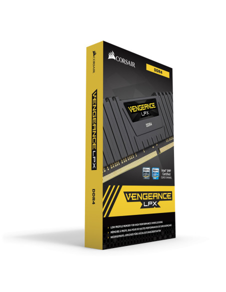 CMK16GX4M2Z2666C16,Kit Memorie Corsair Vengeance LPX Black 16GB, DDR4-2666MHz, CL16, Dual Channel, AMD Ryzen Edition