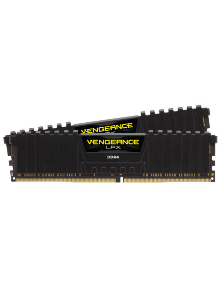 CMK16GX4M2Z4000C18,Kit Memorie Corsair Vengeance LPX Black, 16GB, DDR4-4000MHz, CL18, Dual Channel
