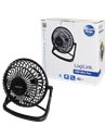 UA0192,VENTILATOR LOGILINK de birou, USB Fan, 14.65x15x9.63cm, 360 grade, on/off, black "UA0192"