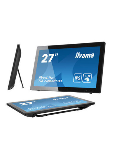 T2735MSC-B3,Monitor LED Touchscreen Iiyama T2735MSC-B3, 27inch, 1920x1080, 5ms, Negru