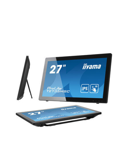 T2735MSC-B3,Monitor LED Touchscreen Iiyama T2735MSC-B3, 27inch, 1920x1080, 5ms, Negru